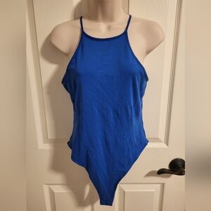 Zara blue tank bodysuit size Medium